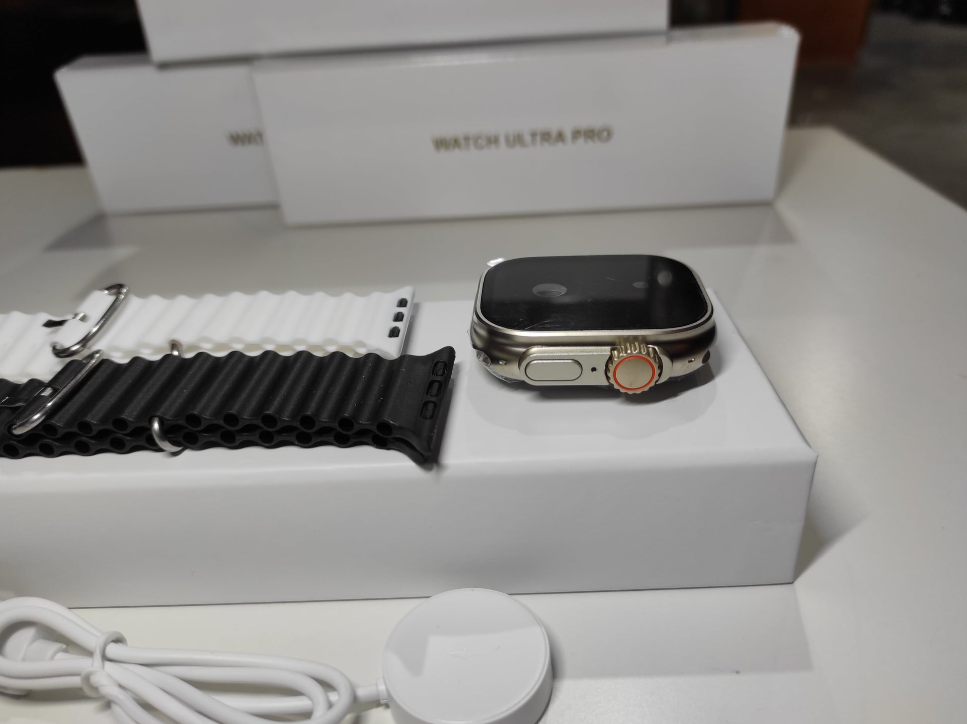 Smartwatch Ultra Pro con 2 correas ( negro + blanco ) - additional image 10